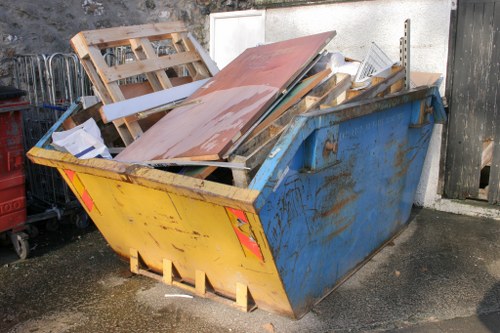 Residents disposing of old furniture in Shortlands