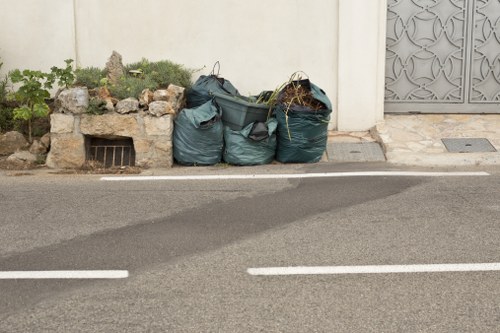 Sustainable waste removal practices by our team