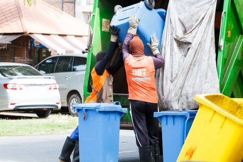 Satisfied homeowners after clearance